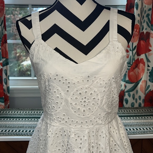 Modcloth Louche Caught My Eyelet Cotton Summer Sundress - Picture 7 of 16